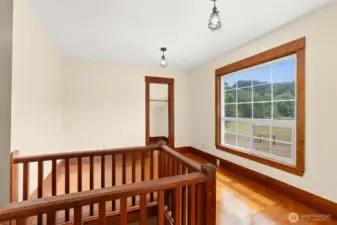 Bonus space = possibilities - this could make a nice location for an upstairs bath