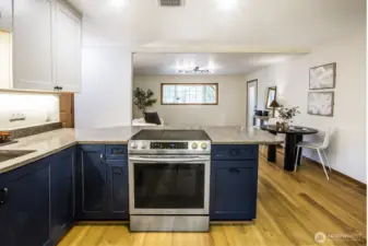 Lower level full kitchen