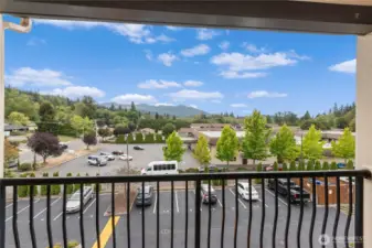 Beautiful South facing view from your balcony