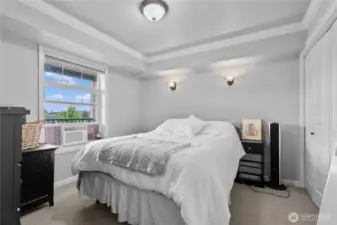 Spacious bedroom