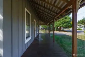 North Covered Porch