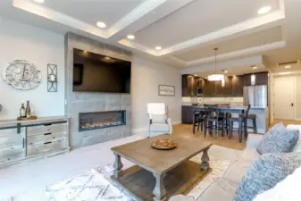 Not built in cabinet can stay (perfect size make it look built in)