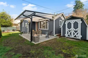 Storage shed for all your hobbies!