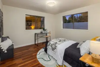3rd main floor bedroom.  Lots of natural light.