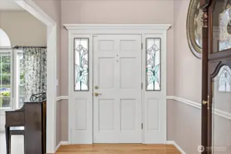 Front door - Hall entry