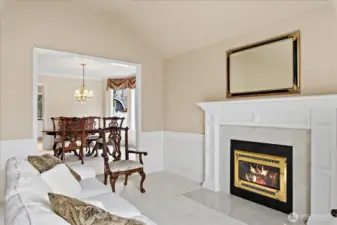 Formal dining off formal living