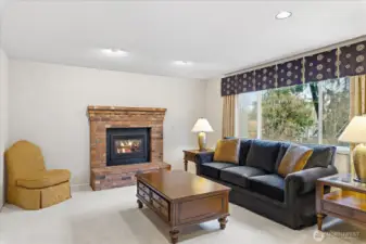 Living room off dining - Integrated living, dining & kitchen