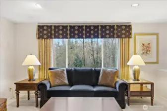 Greenbelt view from living room