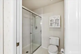 Private showe/toilet