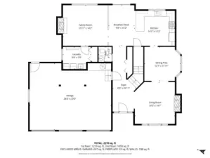 1st Floor - floor plan