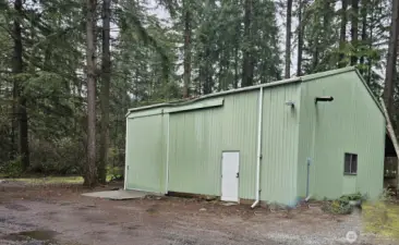 RV size door on the shop