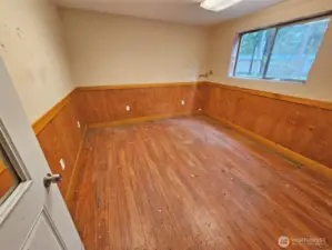 office area in the shop