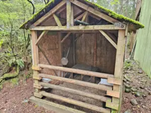 Small animal shelter, maybe a goat??