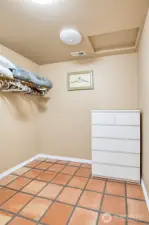 Primary Suite Walk In Closet