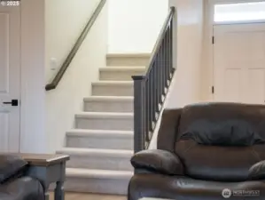 Staircase to upper level