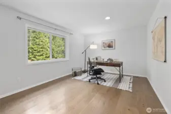 This is the fourth bedroom located off the bonus room.  Could make a great home office.