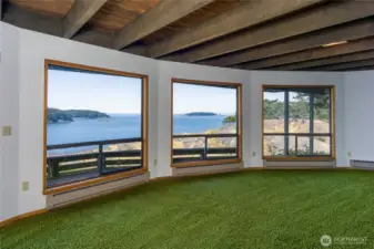 Basement living room