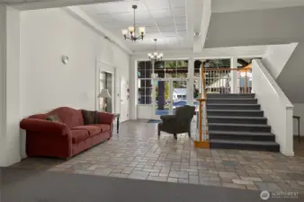 Common area, entryway.