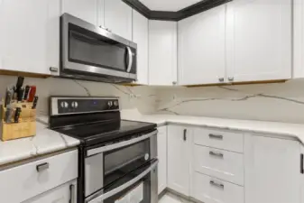 Remodeled kitchen