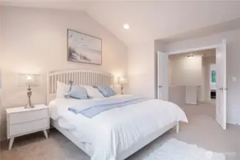Primary Room with Walk-in Closet