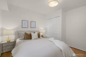 All bedrooms equipped with nice size closets