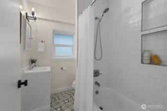 Full bath main floor