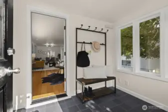 Foyer entry