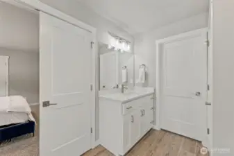 Walk-N Closet off Vanity