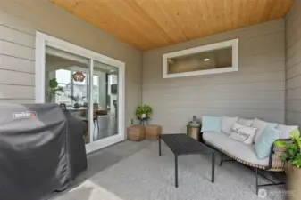 Gas Stub off Patio