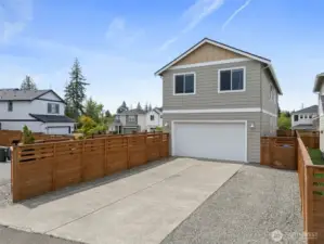 Large Driveway for Parking