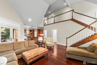 Family room to 2nd set of stairs