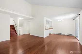 Open floor plan.