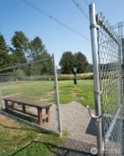 Ample visitor parking near dog park