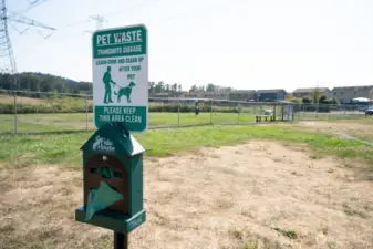 Dog park inside the gated community