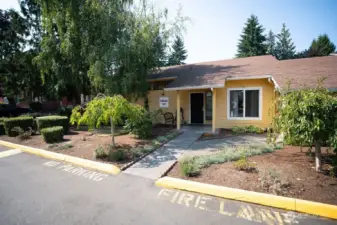 Community Cabana included in HOA with several visitor parking spots