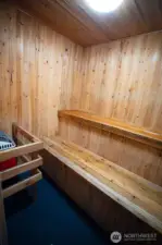 Sauna included in HOA