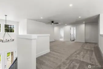 Upstairs loft