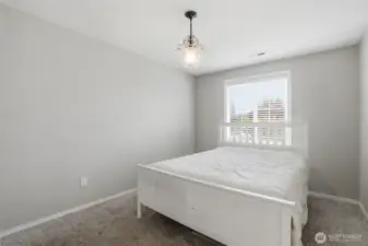 2nd bedroom- wall to wall carpet