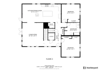 Main Level Floorplan