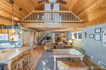 Open Concept Living Area