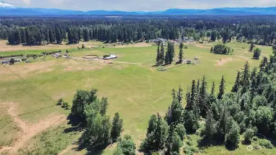 NW corner of the property Fence line