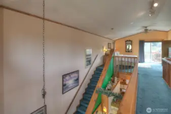 Pictures of top floor loft bedroom doesn't do justice in showing actual LARGE size!