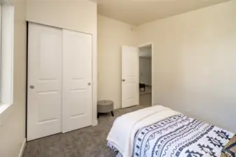 New closet doors, new lighting, new switches and outlets throughout.