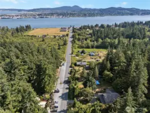 Distance from house to the Guemes ferry dock