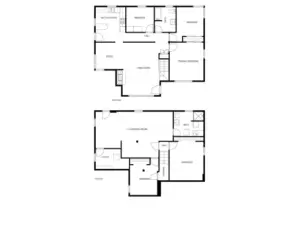 Floor plan of the home
