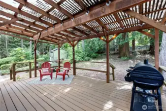 Back covered deck