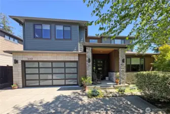 Modern 3 bed, 2.5 bath home by local builder Rush Construction with primary bedroom on the main level.