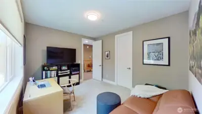 2nd bedroom (or office) on the main level