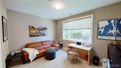 2nd bedroom (or office) on the main level