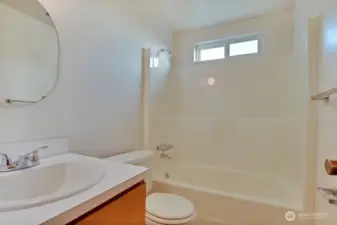 Full bath in bedroom #3.